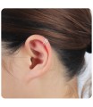 Parallel Hearts Ear Cuff EC-303
